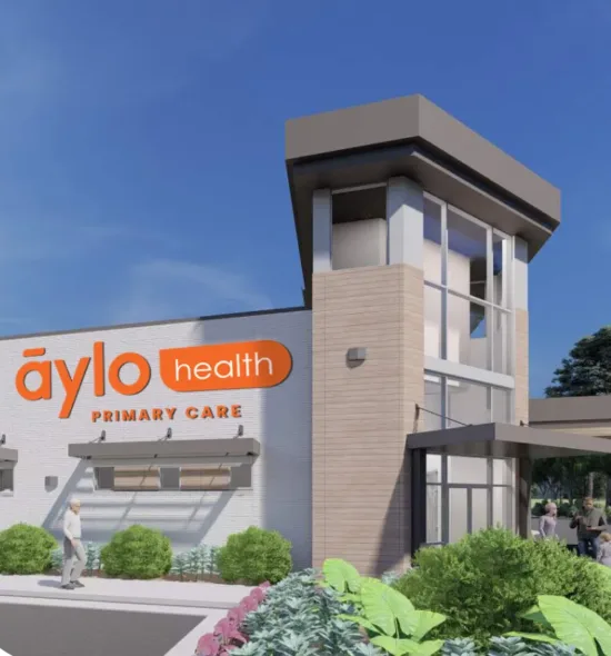 Modern Looking Aylo Health Primary Care Building