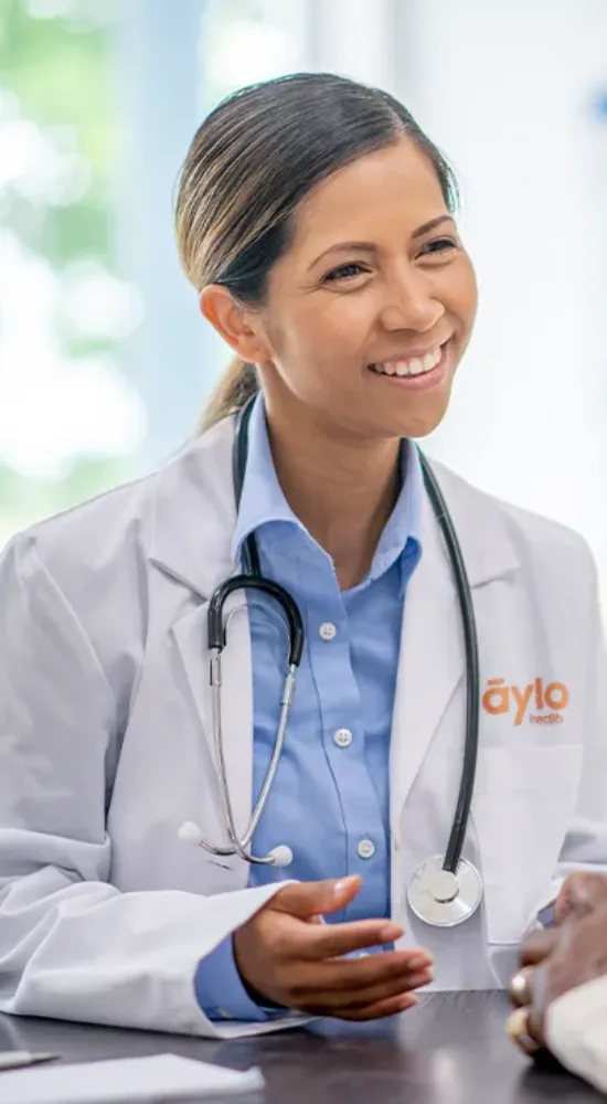 Aylo Health Doctor Smiling