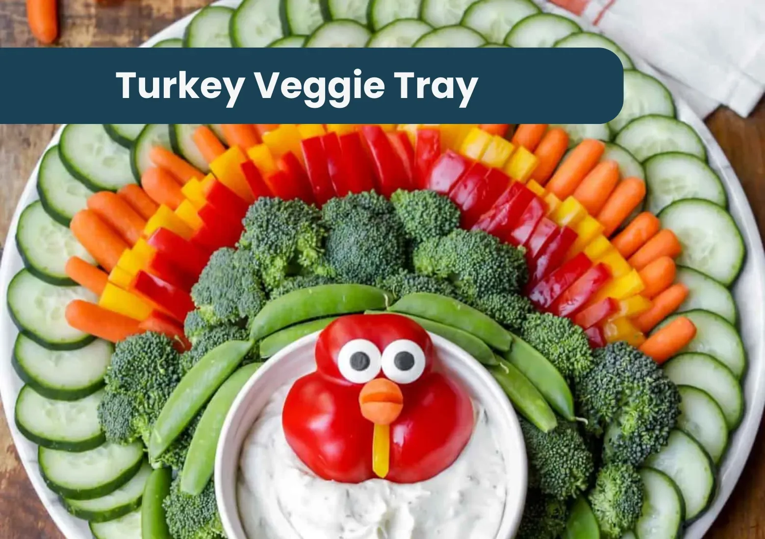 An image of a turkey that is made out of vegetables