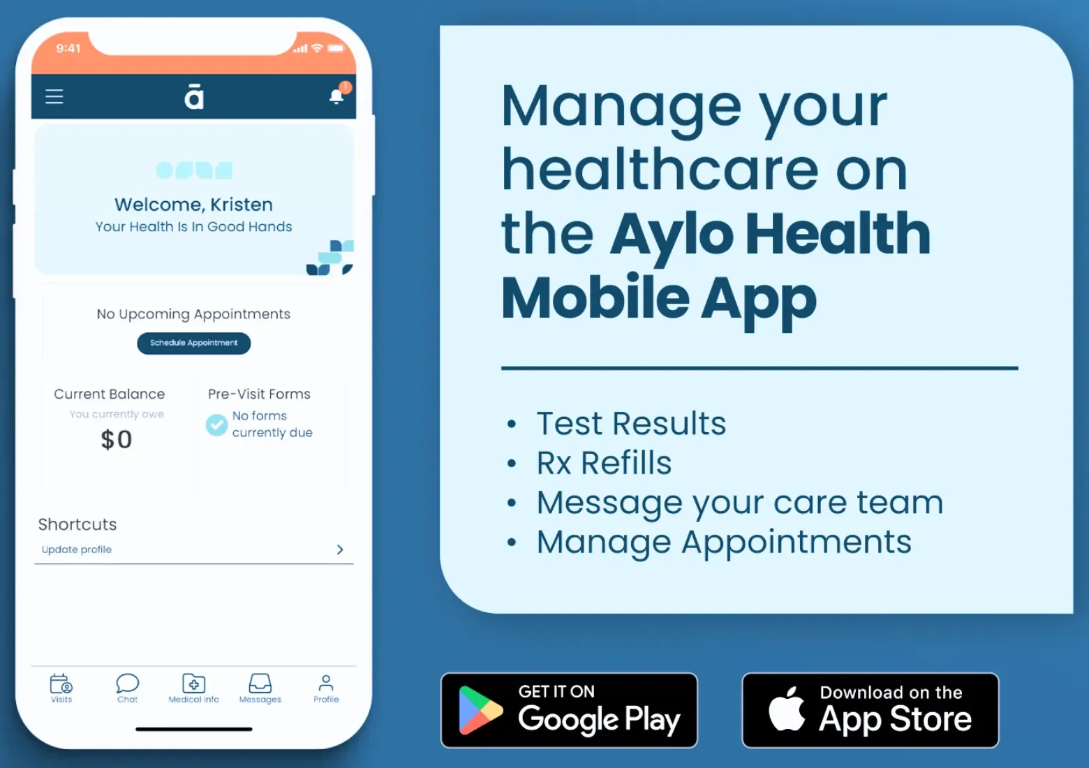 Aylo Health Mobile App