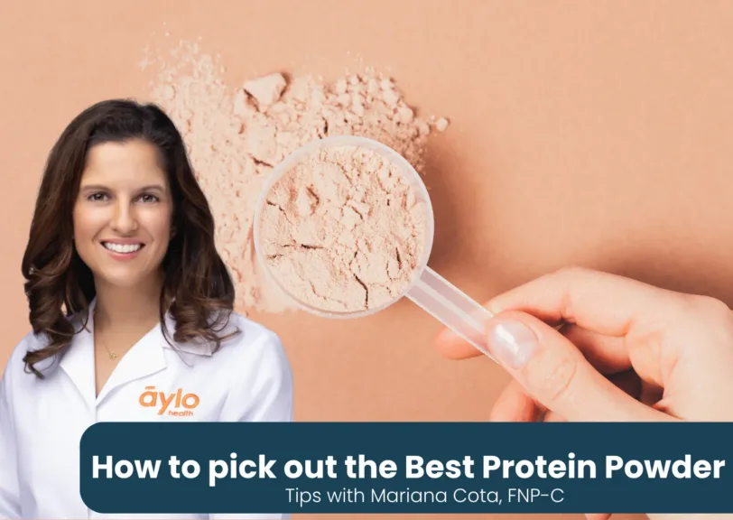 How to pick the Best protein powder for you. Tips with Mariana Cota, FNP-C