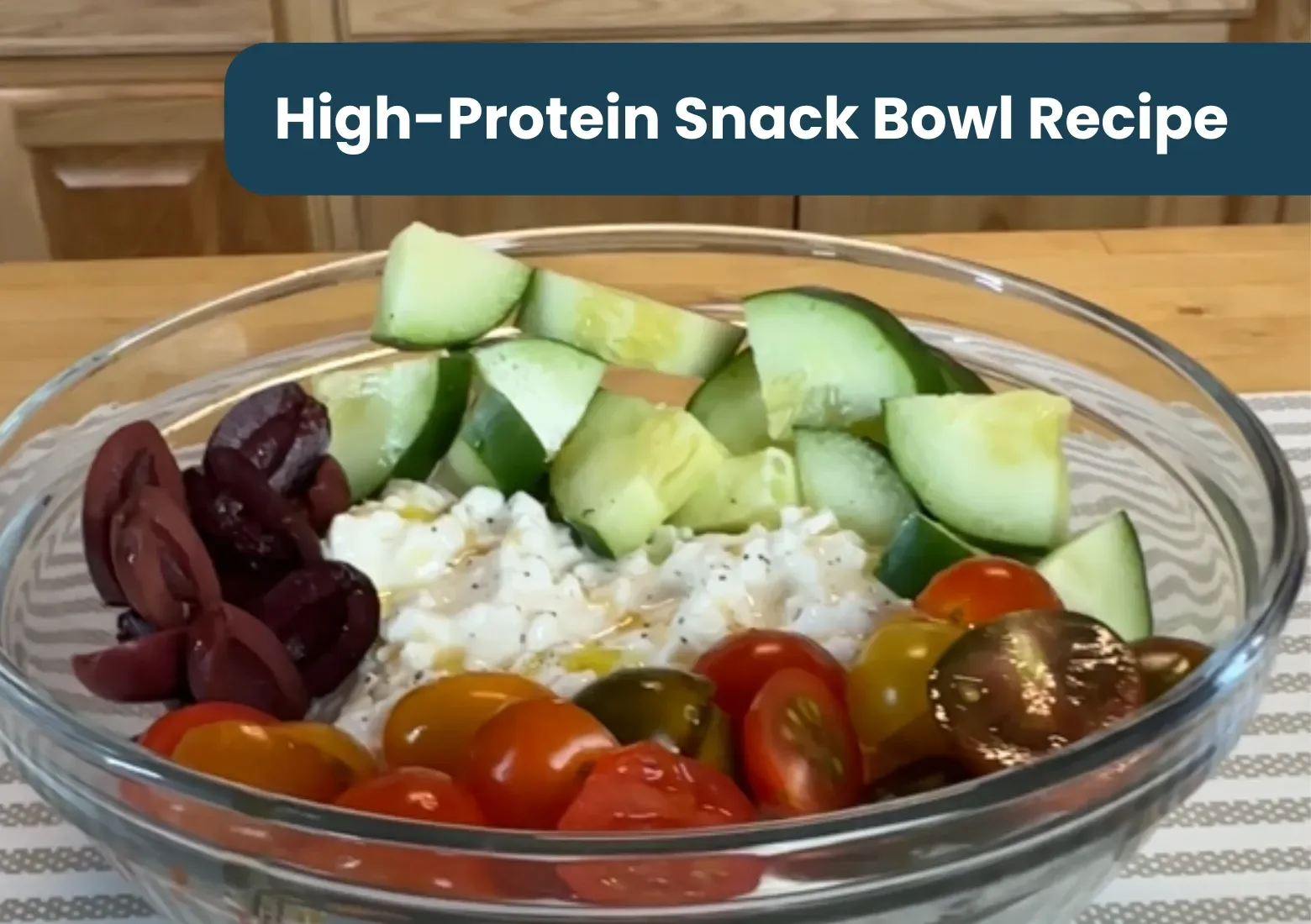 High-protein snack bowl recipe