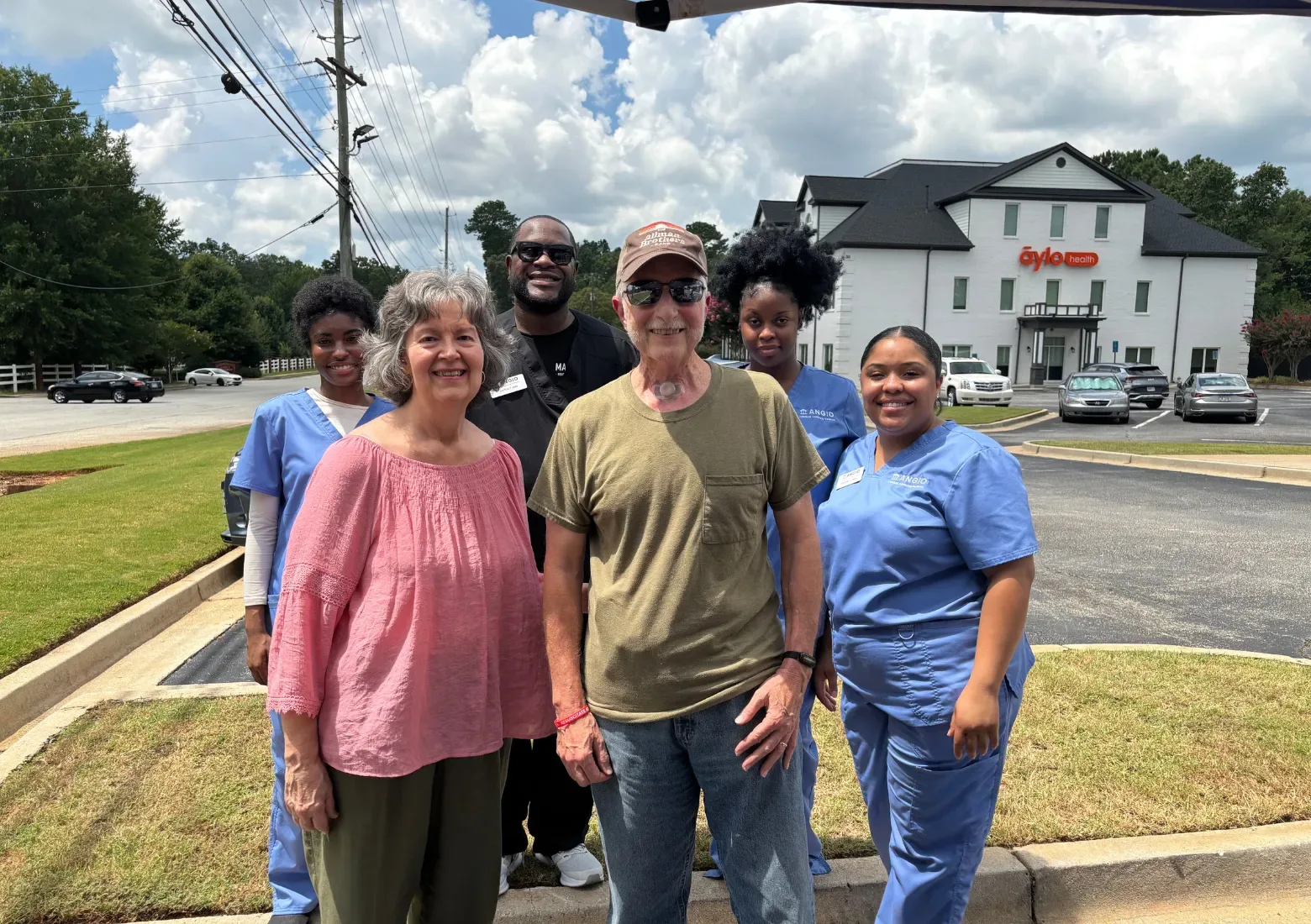 Blood drive attendees at Aylo Health Primary Care at McDonough, Kelly Rd Office