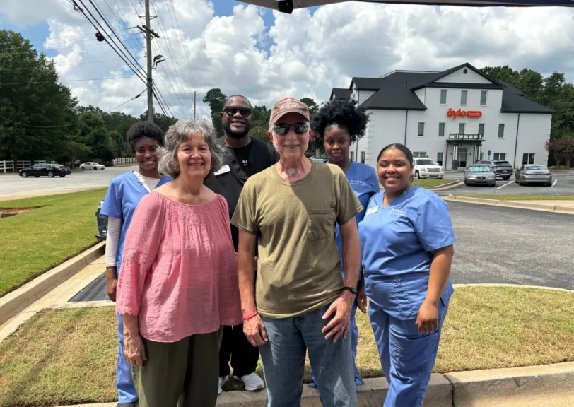 Blood drive attendees at Aylo Health Primary Care at McDonough, Kelly Rd Office
