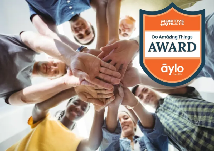 Positive Athlete Do Amazing Things Award Aylo Health