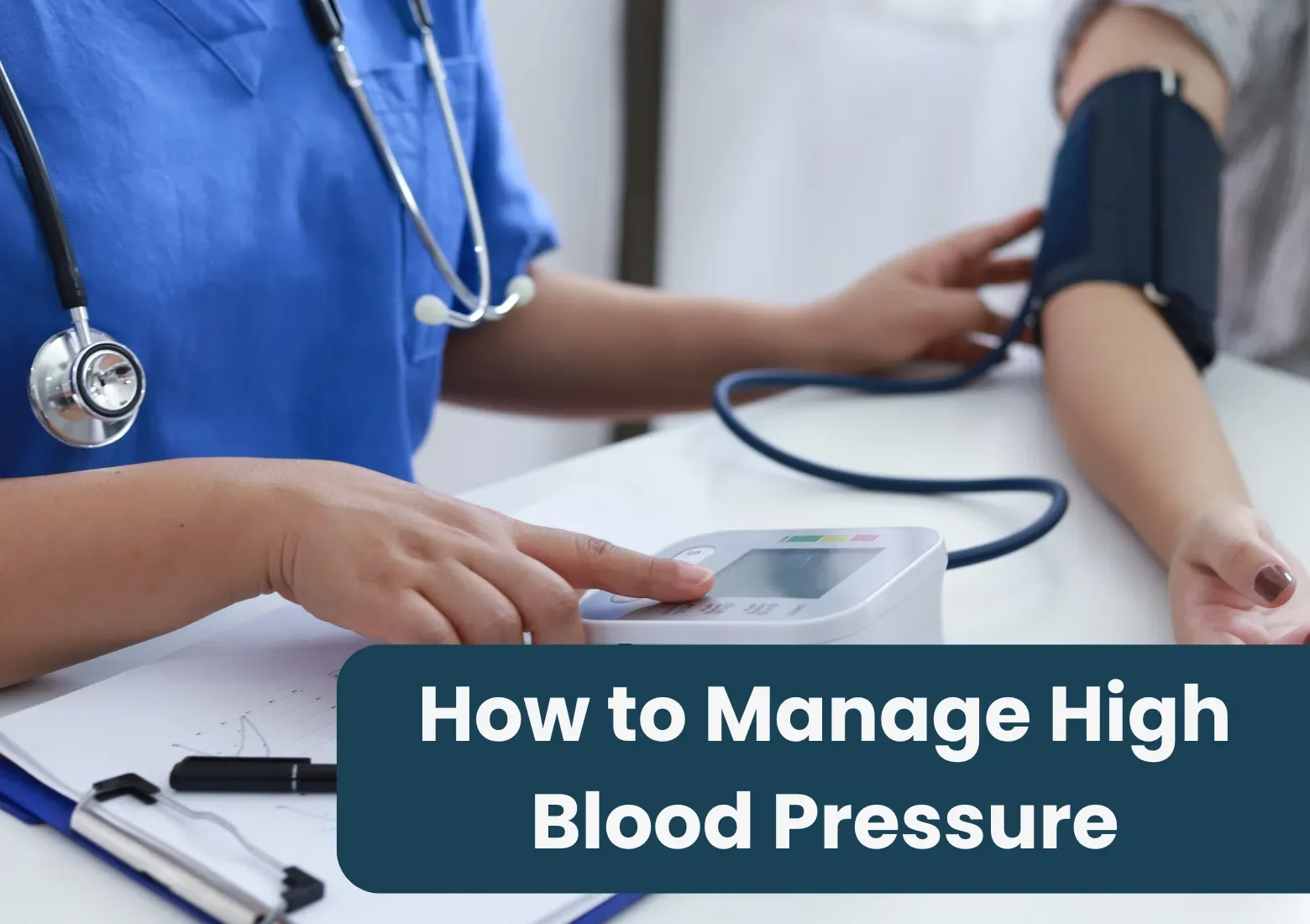 How to Manage High Blood Pressure
