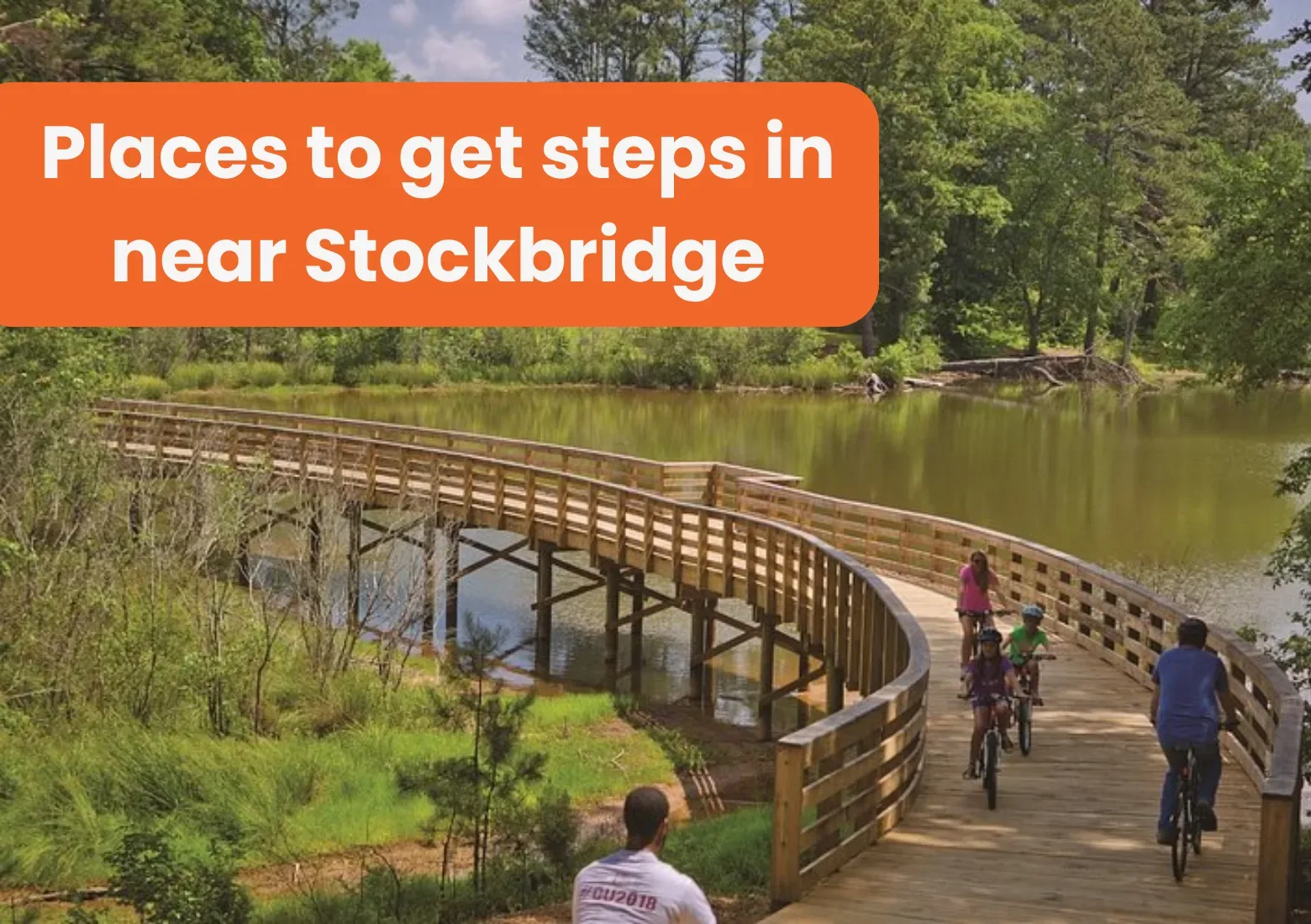 Places to get steps in near Stockbridge