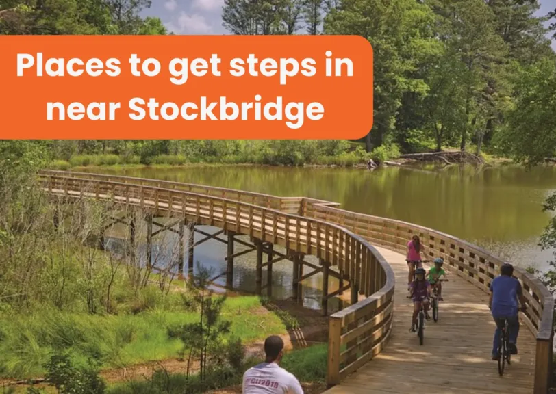 Places to get steps in near Stockbridge